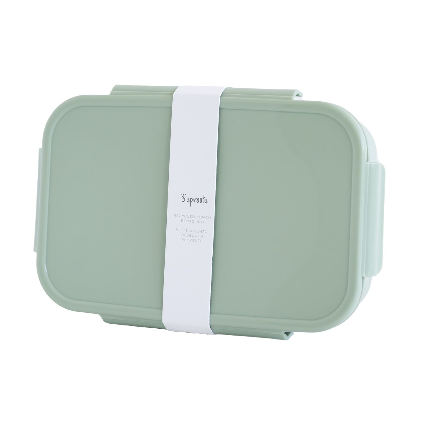 green recycled plastic bento box