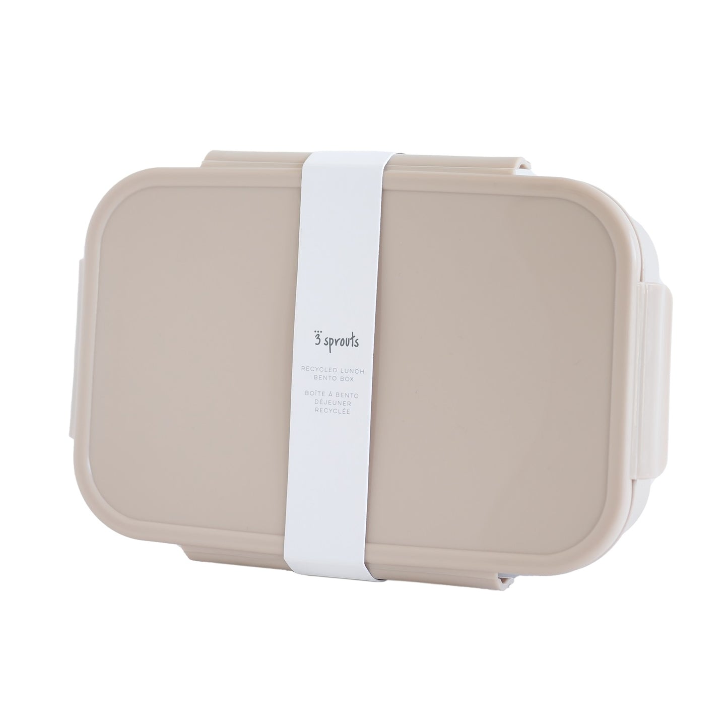 taupe recycled plastic bento box